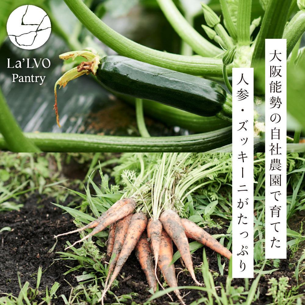 農園風パスタ〜能勢黒若牛とゴロゴロ野菜〜（1人前）【冷凍】